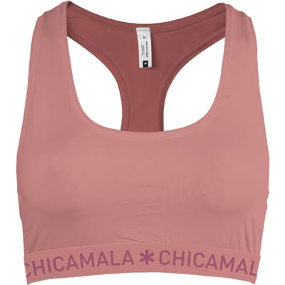 Chicamala – Dames Racerback - BH zonder beugel – Dames Ondergoed – Lingerie - Sport BH – Kleding - 95% Katoen – Dames kleding
