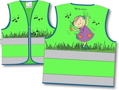 Rube & Rutje Veiligheidshesje Rutje 3-6 jaar groen