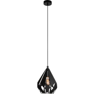 EGLO Carlton 5 Hanglamp - E27 - Ø 20,5 cm - Zwart
