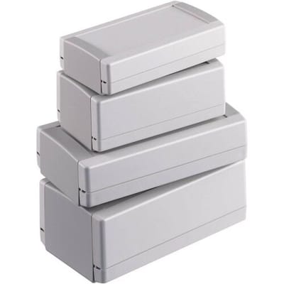 OKW TOP-TEC 123 HI 123 HI Universele behuizing 123 x 68 x 45 ABS Grijs, Wit 1 stuk(s)