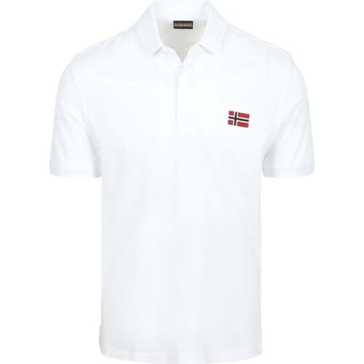 Napapijri Ebea Polo Wit - Maat XXL - Heren