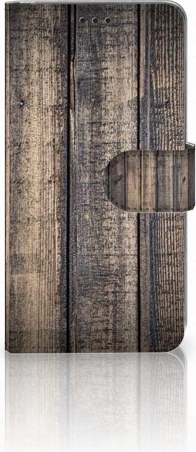 Samsung Galaxy S10 Book Style Case Steigerhout