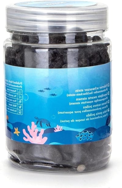 Zwart Grind - Gepolijst Steen - Tuin Decoratie - Duurzaam Natuursteen - 300 gram - Zwart