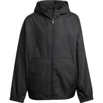 Adidas Fleece Jas Zwart 9-10 Years Jongens,Meisjes
