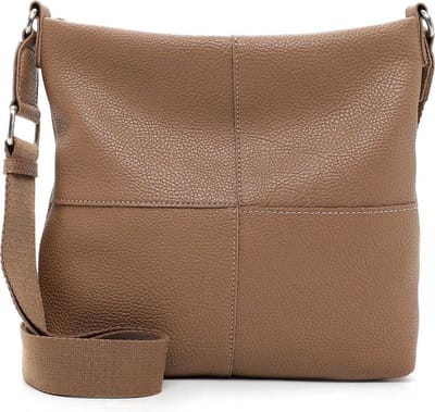 SURI FREY Schoudertas Tilly Crossover Darktaupe Lichtbruin