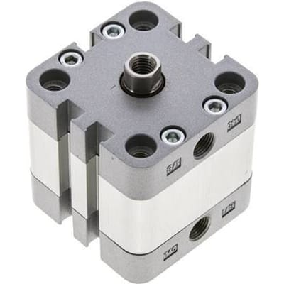 ISO 21287 Compacte Dubbelwerkende Cilinder 40-10mm - Magnetisch