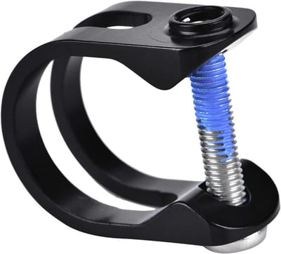 Fiets Remhendel Klem - Mountainbike Onderdeel - Fiets Reparatie - Duurzame Aluminiumlegering - 13 gram - Zwart