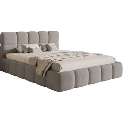 Bedframe Chloe bouclé met opbergruimte 140 x 200 cm | NADUVI Collection