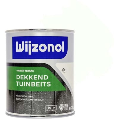 Wijzonol Dekkend Tuinbeits - 0,75 liter - RAL 9010