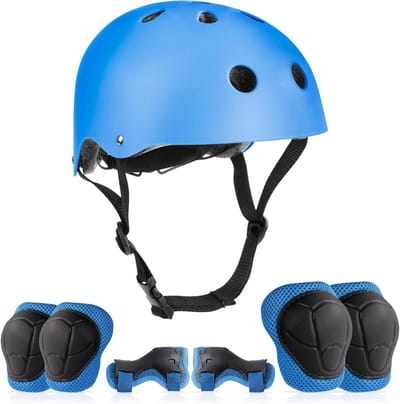 Kinder Beschermingsset - Valbescherming Set - Veilig Sporten - 6-delige Uitrusting - 3-8 Jaar - Roze