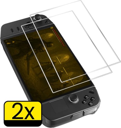Screenprotector - Geschikt voor Lenovo Legion Go - Screenprotector Gehard Glas Beschermglas - 2 Stuks