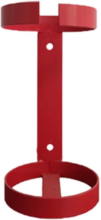 Brandblusser Beugel - Blusser Houder - Wandmontage Veiligheid - Heavy Duty IJzer - 5-6 KG - Rood