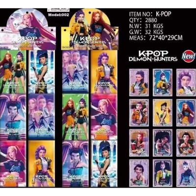 Nieuwste KPOP Witch Hunt anime kaartenbox collectie met 36 pakjes verzamelkaarten, perfect ontworpen voor verjaardagscadeaus -A3412