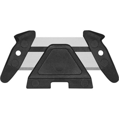 Reservemessen voor WEDO® veiligheidsmes, B 13 x H 46 mm, zilver-zwart, 5 st.