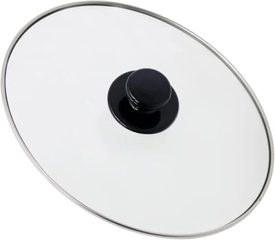 Complete Ovale Glazen Deksel met Knop voor 3.5L Slowcookers