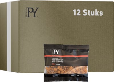 Pasta Young | Tubetti Rigate | Portieverpakking | 12 stuks | 12 x 50 gram