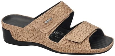 Vital -Dames - zandkleur - slippers & muiltjes - maat 35