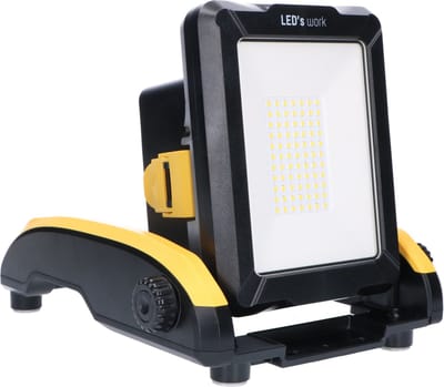 MultiPro LED Bouwlamp 20W - Werkt draadloos met 18V Makita accu - IP54 - Bouwlampen - Werklamp oplaadbaar - Bouw lamp