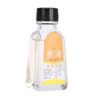 Dailygoods - Hoogwaardige horloge-olie - Smeermiddel voor polshorloges - 30 ml - Reparatiegereedschap - Ondersteunt horloge-onderhoud - Perfect voor d...
