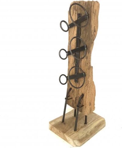 3-bottleholder railway H70cm