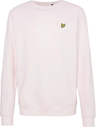 Lyle & Scott Crew Neck Sweatshirt Truien & Vesten Heren - Sweater - Hoodie - Vest- Lichtroze - Maat M