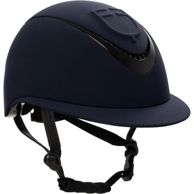 Equestro Meteor Wide Visor Rowel Fitting Vrouwenhelm Blauw 52-54 cm Vrouw