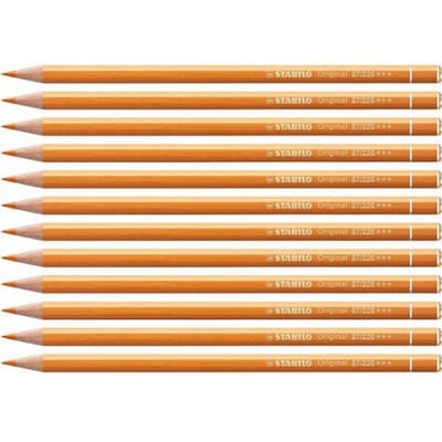 STABILO Original - Kleurpotlood - Voor Haarfijne Lijnen - Met Elastische Kern - indisch geel donker - per stuk