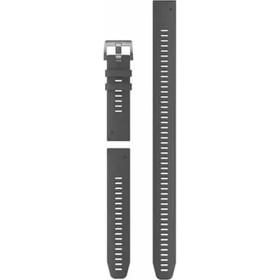 Garmin Quickfit® 22 Siliconen Band: 3 Stukken Duiken Set Grijs
