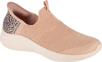 Skechers Slip-Ins Ultra Flex 3.0 - New Energy 150182-TNBK, Vrouwen, Beige, Sneakers,Sportschoenen, maat: 35,5