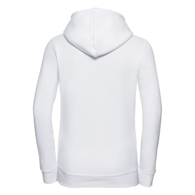 Russell Dames/Dames Authentic Hoodie (Wit)
