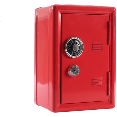 2021 Nieuwe Spaarpot met Sleutels Kluis Slot Geldkist voor Kinderen Geldautomaat Spaarbanken Kauwgomballenautomaat Kinderen Kerst Nieuwjaar Cadeaus red