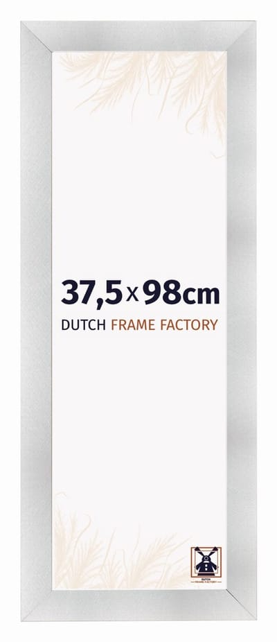 Fotolijst 37,5x98 cm - MDF - Aluminium Geborsteld - Praag
