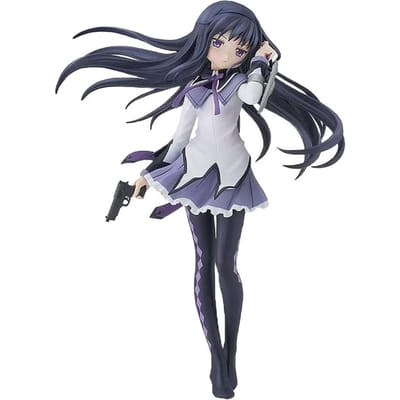 Anime Puella Magi Madoka Magica 17,5 cm Kaname Madoka PVC Figuur Bureau Ornament Kinder Speelgoed Cadeau Verzameling gray
