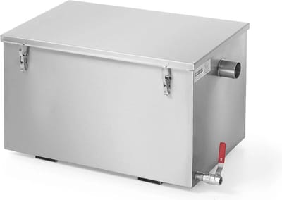 HENDI Compacte vetafscheider – 1800 l/u – roestvrij staal – 180L – 903x548x629 mm