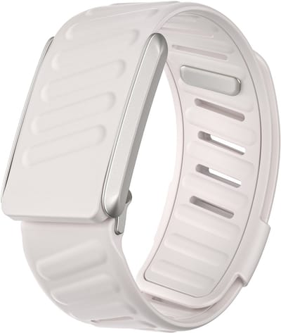 Stravo Premium Siliconen bandje geschikt voor Whoop 4.0 & 3.0 | Ademend + Zweetbestendig | Trendy Kleuren | Makkelijk Schoonmaken（Starlight）