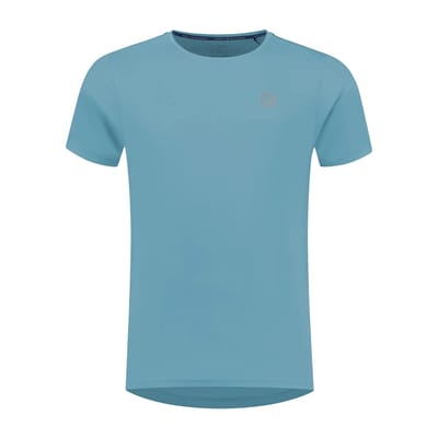 Rogelli Core Heren Hardloopshirt - Korte Mouw - Ademend - Lichtblauw