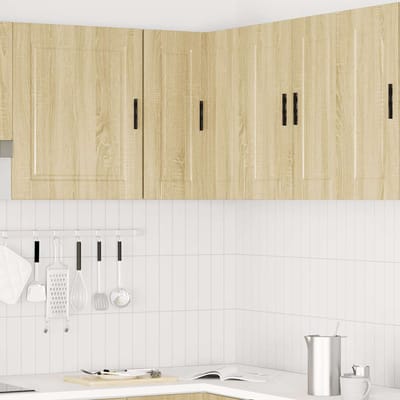 vidaXL - Keuken - hoekkast - "Porto" - bewerkt - hout - sonoma - eikenkleurig