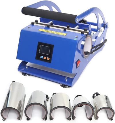 Thermische Bakvormmachine voor Koffiekopjes - 6-in-1 Handmatige Hittepers voor Sublimatie