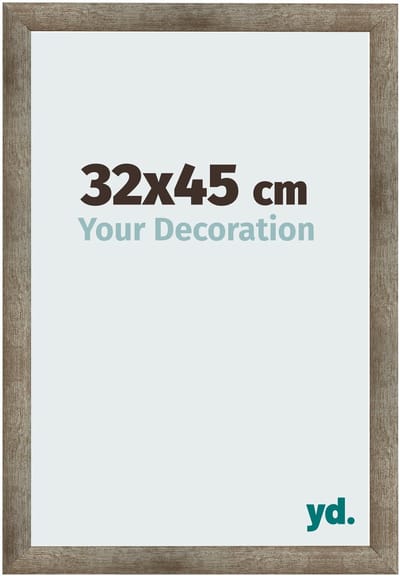 Your Decoration - Fotolijst 32x45 cm - MDF - Metaal Vintage - Bologna