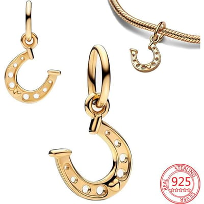 Kerst Rood Rendier Murano Dangle 925 Sterling Zilveren Bedels Passen Originele 925 Kralen Armband Hanger Voor Vrouwen Sieraden Cadeau beige
