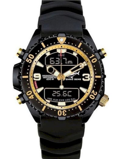 Chris Benz Duikerhorloge Depthmeter CB-D200-MK1