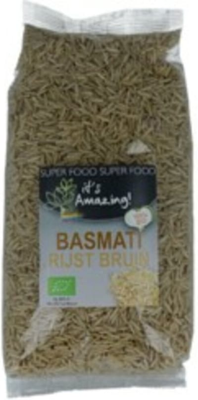 It's Amazing Basmati Rijst Bruin - 500 gr