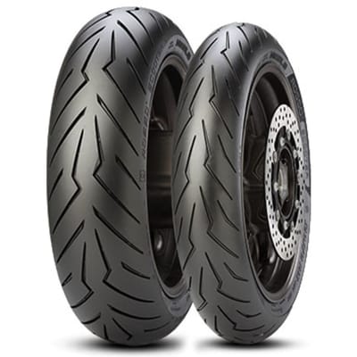 Pirelli Diablo Rosso Scooter ( 120/70-14 TL 55S M/C, Voorwiel )