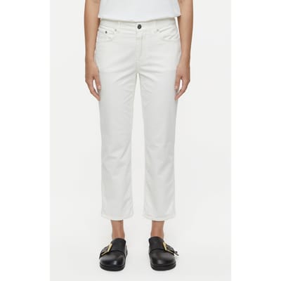 Closed Milo Pants Ivory Maat: W25L32 | Pantalons Outlet | Dames | Wit
