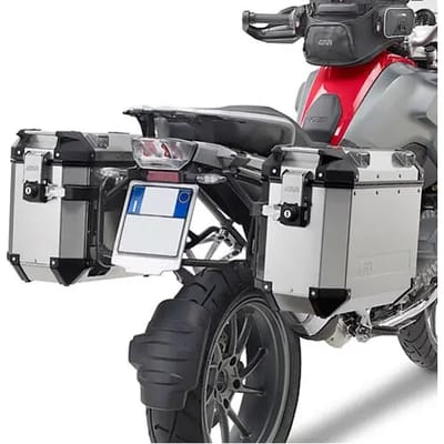 Givi Trekker Outback Monokey Cam Bmw R 1200/1250 Gs Adventure&r 1200/1250 Gs Montage Zijkoffers Zwart