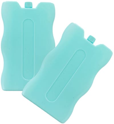 Packs de froid pour réfrigérateur de camping 2x200 g 2 pièces.