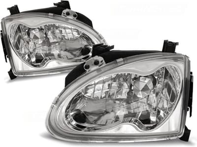 Koplampen HONDA CRX DEL SOL 03 92-97 CHROOM