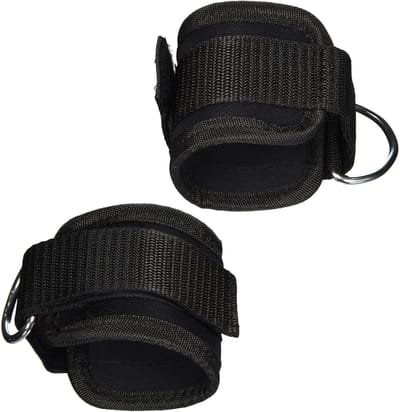 2 Pcs Strength Training Ankle Strap with Pulley - Fitness Accessoires - Gym Training - Buttock Muscle Workout - Enkelband voor Krachttraining