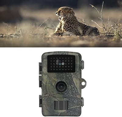 Allecto - Jachtcamera - Wildlife Game Camera - Nachtzicht met 38 LED's - Beveiligingscamera - Bewegingsdetectie - Geschikt voor Jacht - Compact model