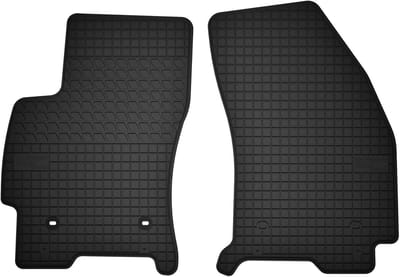 Wielganizator SolidTread Serie - Voorste Rubberen Matten - Ford Mondeo MK3 (2001-2007) - Perfecte Pasvorm - Zwart
